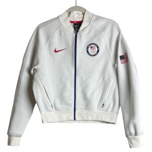 Nike USA 2020 Tokyo Olympics Media Day Full-Zip Jacket Sz M